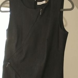 Calvin Klein aline zipper dress